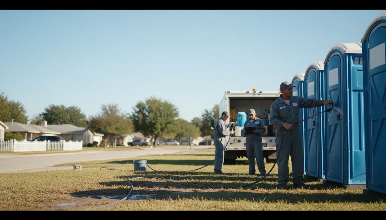 Long-Term Portable Toilet Rental in Fortuna, ND near me